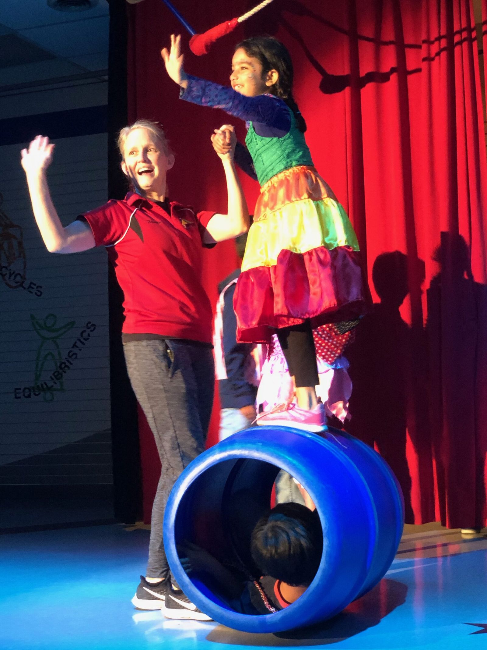Teaching circus skills